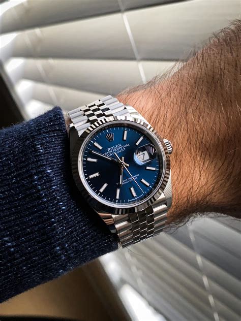 rolex datejust 36mm steel|Rolex Datejust 36mm on wrist.